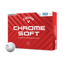 Callaway 2024 Chrome Soft Golf Balls With Triple Track (1 dozen)
