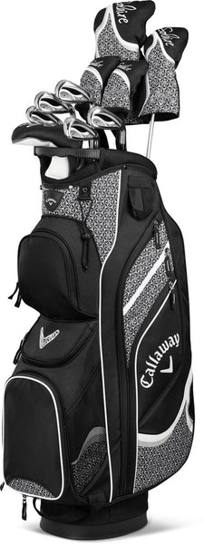 【美品】Callaway Solaire ブラックゴルフバッグ Callaway Golf Solaire 11-Piece Complete Set for Women