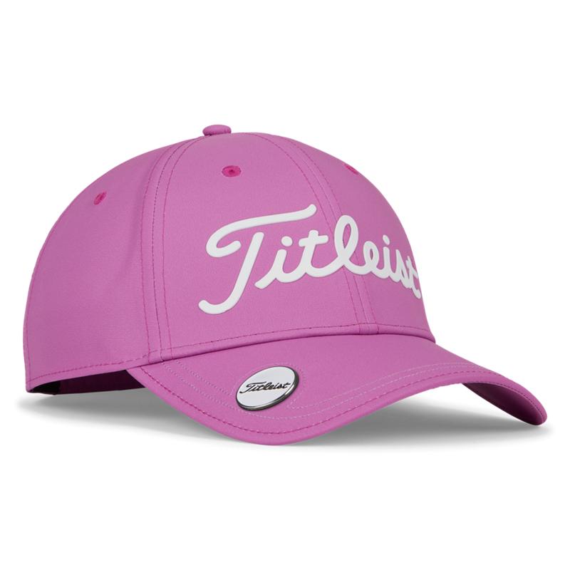 Titleist Players Performance Ball Marker Cap - Pink/White Titleist Players Performance Ball Marker Cap - Pink/White