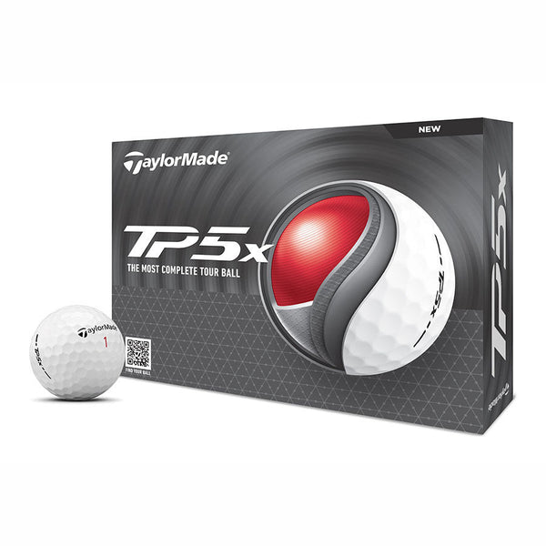 TaylorMade TP5x ゴルフボール  Fieetwood TaylorMade TP5x Golf Balls (1 dozen)