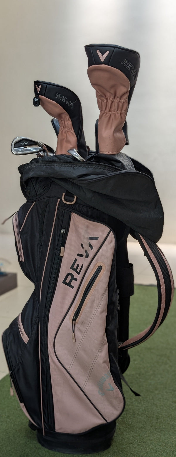 Callaway Reva Ladies Graphite Set Rose Gold (9 Clubs) (Pre-Owned | CW Certified)
