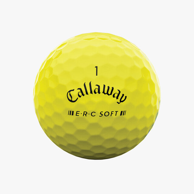 Callaway 2023 ERC Soft Yellow Triple Track Golf Balls (1 Dozen)