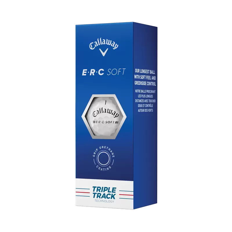 Callaway ERC Soft Golf Balls with Triple Track (1 dozen) Callaway ERC Soft Golf Balls with Triple Track (1 dozen)