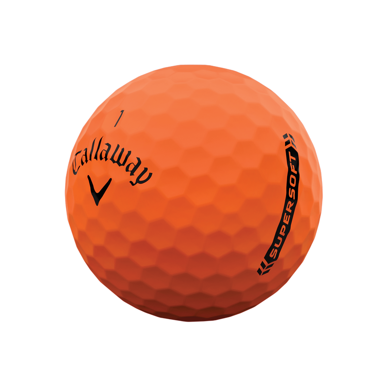 Callaway 2023 SuperSoft Orange Golf Balls (1 Dozen)