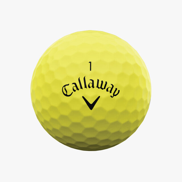 Callaway 2023 Supersoft Yellow Golf Balls (1 Dozen)