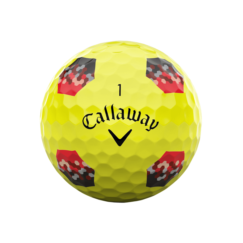 Callaway 2024 Chrome Soft Yellow TruTrack Golf Balls (1 Dozen)