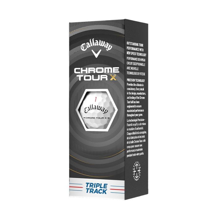 Callaway 2026 Chrome Tour X Triple Track Golf Balls (1 dozen)