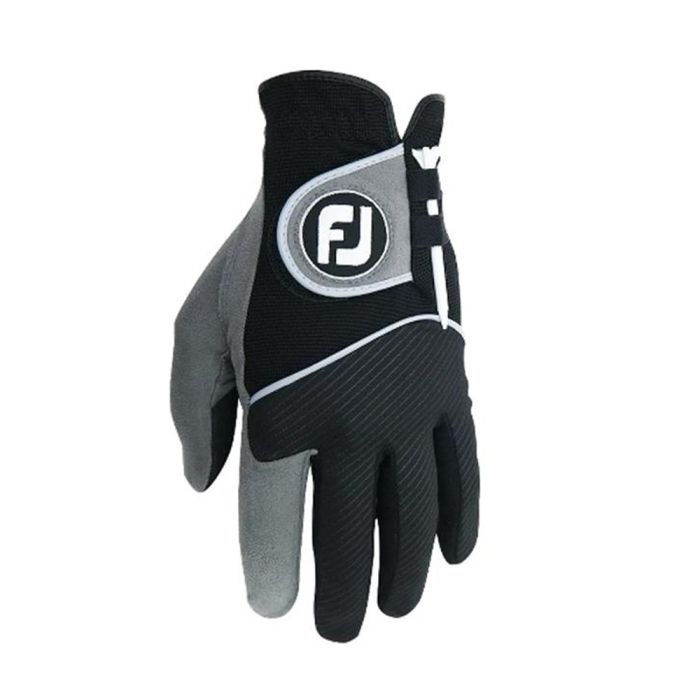 ◆Malbon Golf◆ Public Left Hand Rain Gloves BLACK Malbon Golf] Unisex Rain Grip Left Glove - Black - Size No