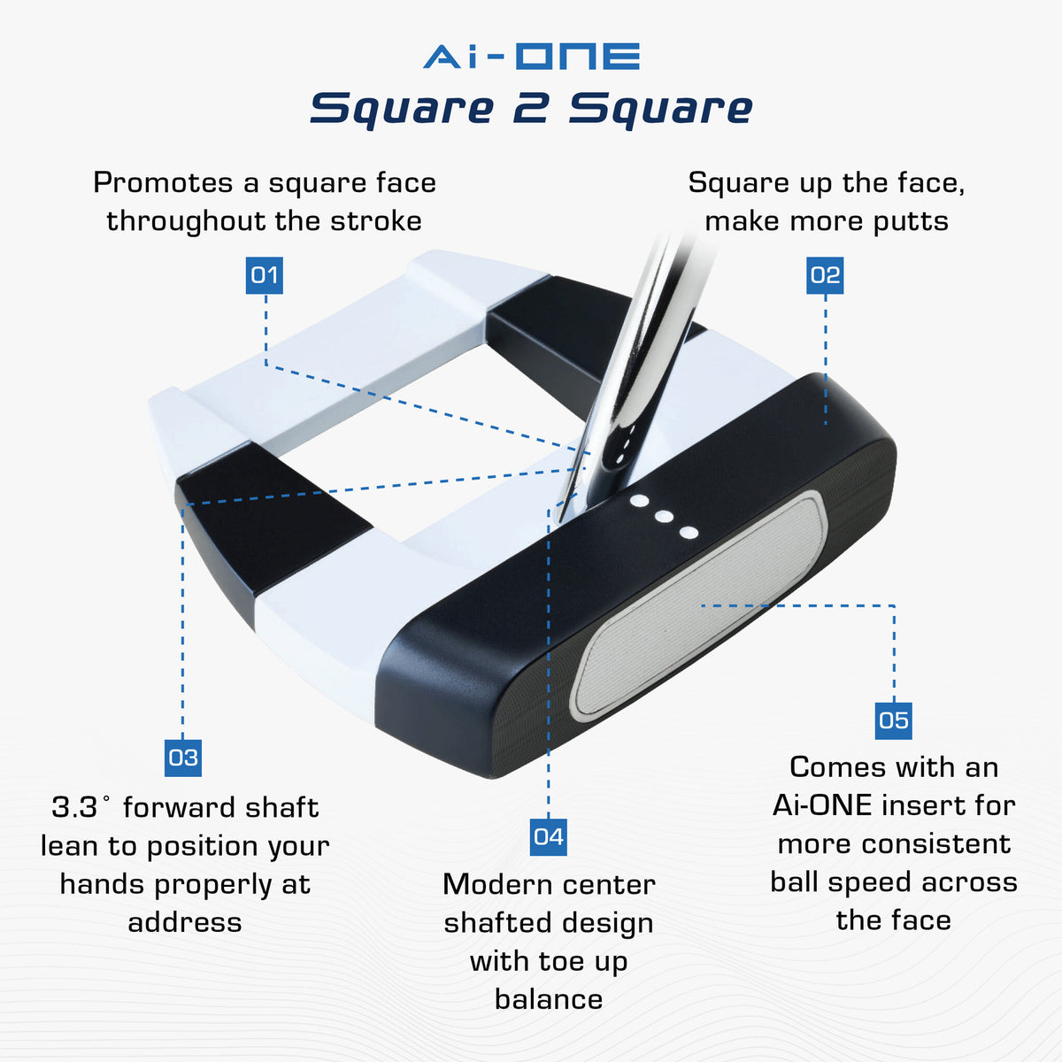クラブ Odyssey Ai-one Square 2 Square JAILBIRD putters-2025-square-to-square-
