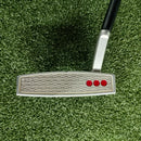 Face of the Scotty Cameron Phantom 7.5 putter showing milled finish