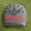 Scotty Cameron Phantom putter headcover in black and red