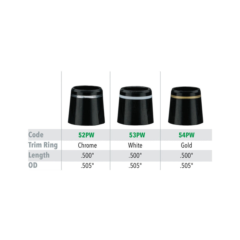 .335" Wood Ferrules