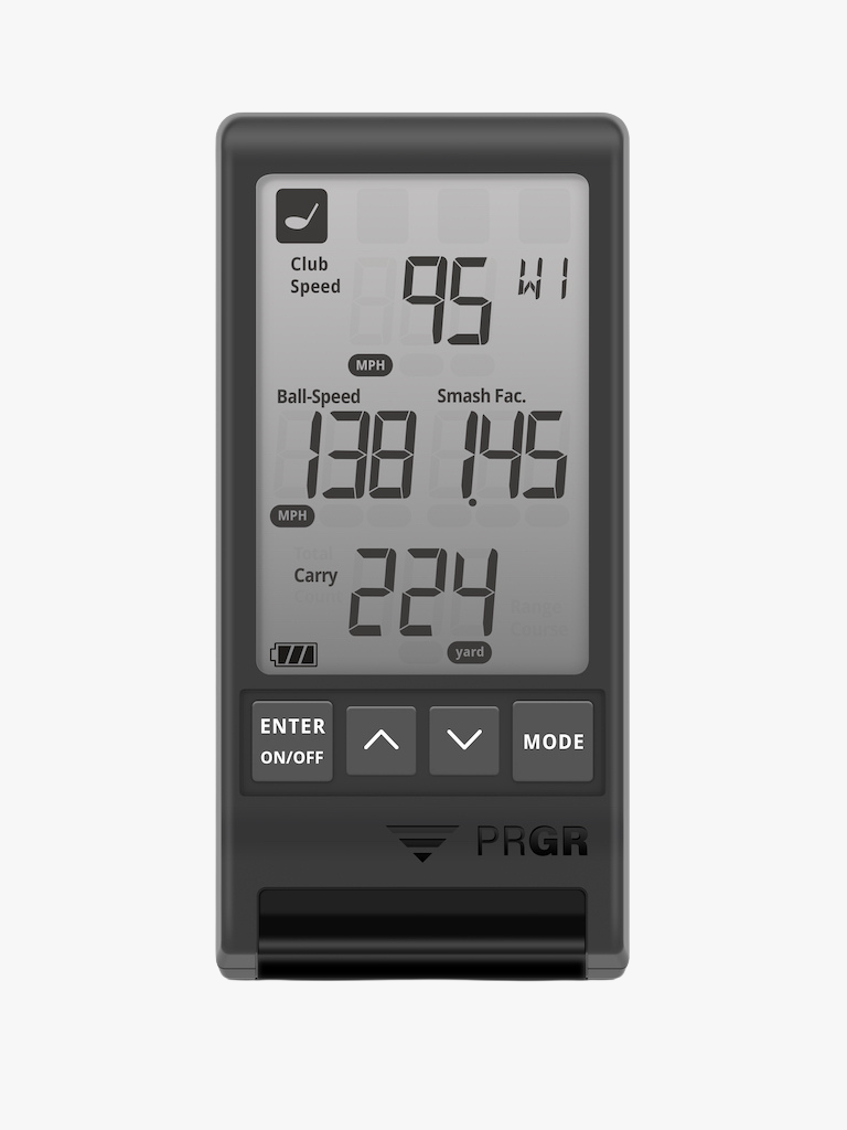 PRGR Black Portable Launch Monitor, Training Aids, Launch Monitor