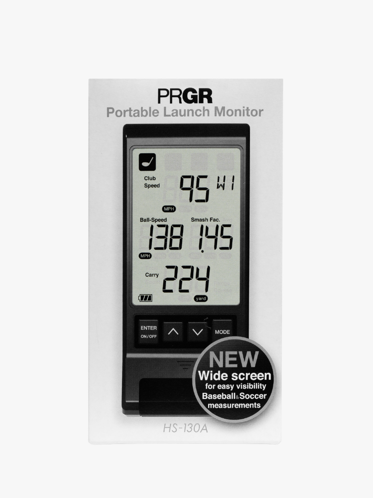 PRGR Black Portable Launch Monitor, Training Aids, Launch Monitor