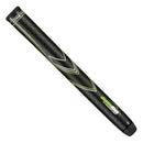 JumboMax Str8 Tech Tour Non-Tapered Swing Grips - Black/Green