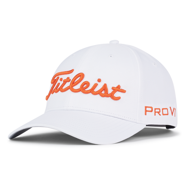 Orange titleist hat sales