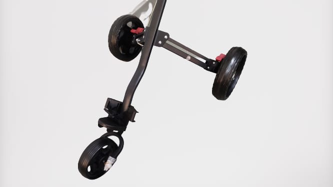 GolfGear 3 Wheel Trolley, Golf Bag, Golf Bag Accessories