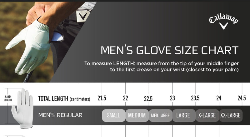 Cadet Golf Glove Size Chart Men's Pro Air Grip Golf Glove Buy